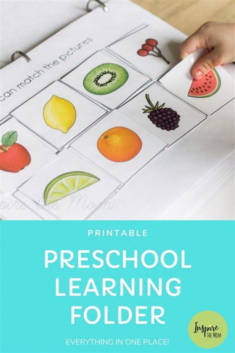 Updated Preschool Learning Folder Everything Preschool In One Place