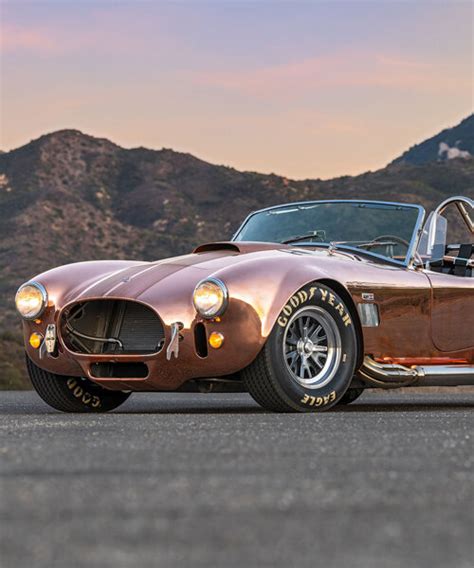 This 1965 Shelby Cobra Has A Body Of Meticulously Hand Formed Copper