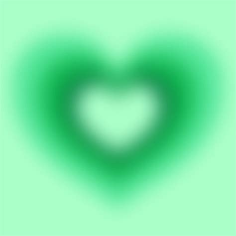 Heart Aura Sensory Art Aura Colors Green Aesthetic