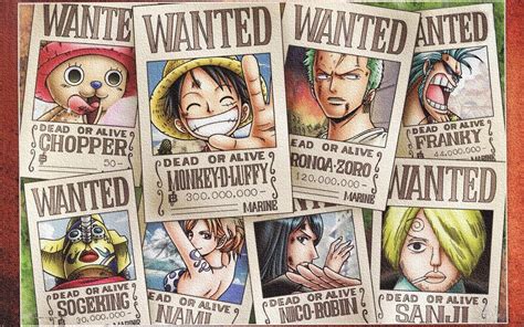 One Piece Wallpapers Wanted Wallpaper Cave