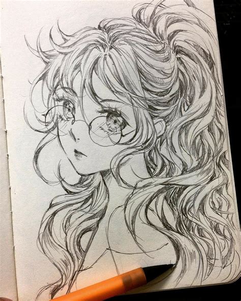 Pencil Drawing Of Manga