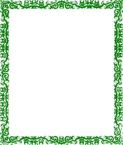 Green Border Design Clip Art At Vector Clip Art Online