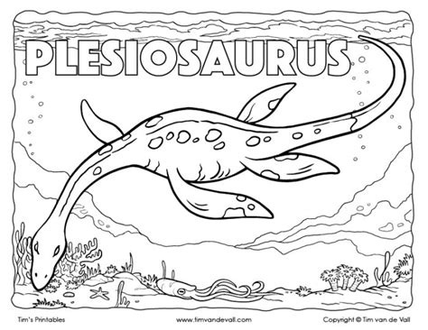 free printable dinosaur coloring pages for kids tims