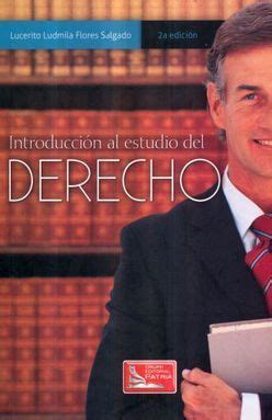 INTRODUCCION AL ESTUDIO DEL DERECHO 2 ED FLORES SALGADO LUCERITO