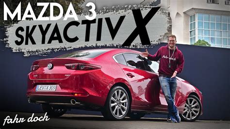 The mazda 3 has its primary appeal in driving fun. EIN BENZIESEL? Mazda 3 Fastback Skyactiv-X 2.0 M Hybrid ...