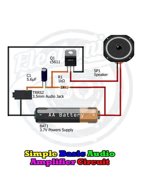 Simple Audio Amplifier Circuit