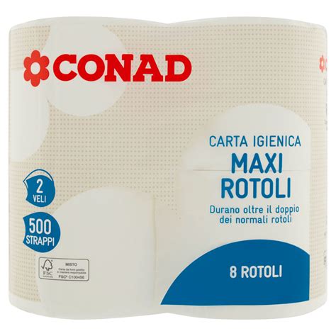 Carta Igienica Maxi Rotoli In Vendita Online Conad