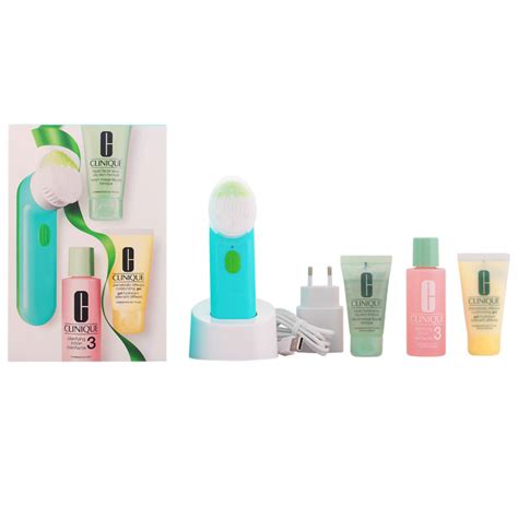 Clinique 3 Step Skin Care System 3 And Facial Brush T Set 30 Ml 30