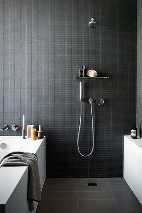 About 42% of these are tiles, 18% are mosaics, and 1% are tile accessories. 32 black bathroom wall tile ideas and pictures 2020
