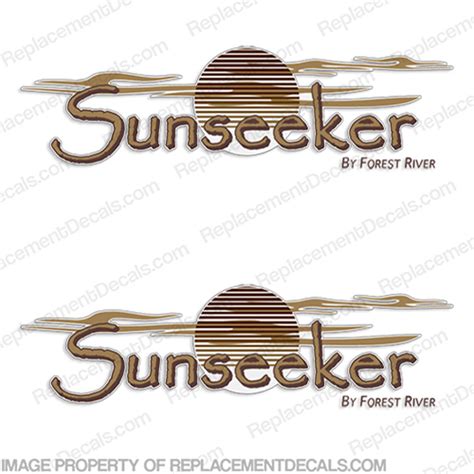 Sunseeker By Forest River Rv Decals Set Of 2