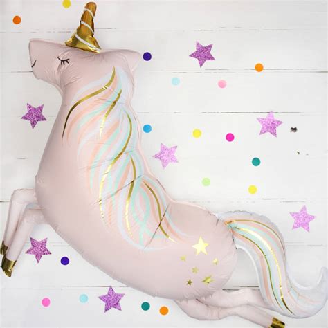 Magical Unicorn Foil Party Balloon By Postbox Party
