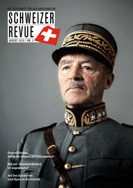 General Henri Guisan Switzerland 1874 1960 Served During Wwii 1939