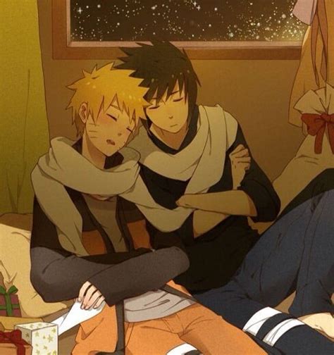 Naruto Shounen Naruto X Sasuke Sleeping Sasunaru Naruto Shippuden Sasuke Naruto