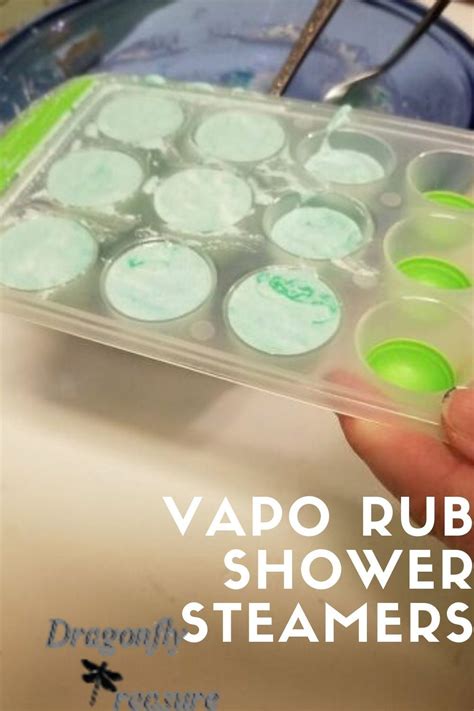 How To Make Vapor Rub Shower Steamers Diy