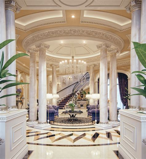 Luxury Mansion Interior Qatar — Taher Design Studio