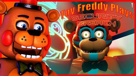Toy Freddy Plays Fnaf Security Breach I Got Trapped In The Mega