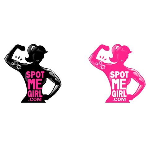 Create A Female Fitness Brand Character Logo For Fitness