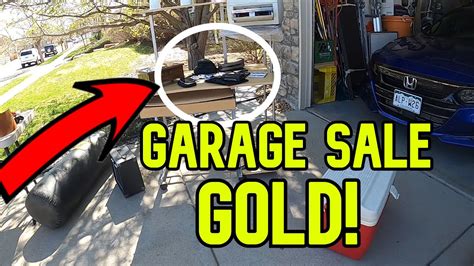 GARAGE SALE SEASON IS HERE! - YouTube