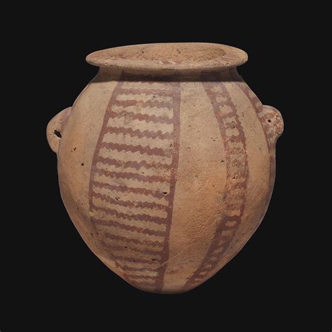 An Egyptian Pottery Jar Predynastic Period Naqada Ii Circa 3400