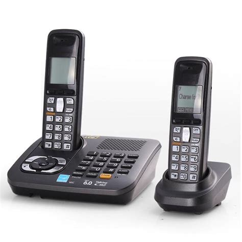 19ghz Dect 60 Plus Digital Cordless Phone With Answering