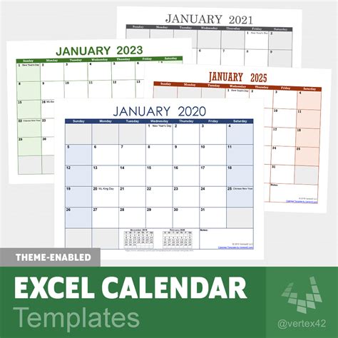 Vertex42 2022 2022 Calendar Pdf Word Excel Su M Tu W Th F Sa