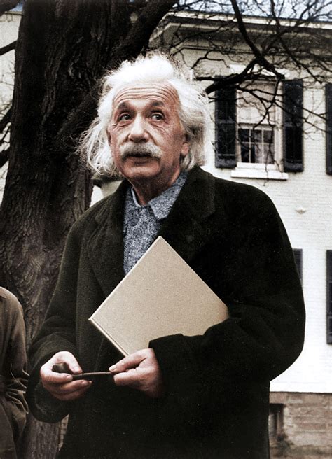 Dr Albert Einstein Iconic Portrait Colorized An Archival Print