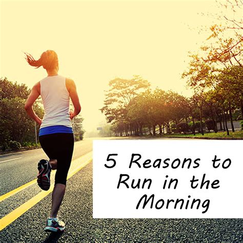 5 Reasons To Run In The Morning Colorband Creative