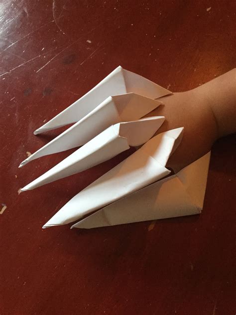 Origami Claws 14 Steps With Pictures Instructables