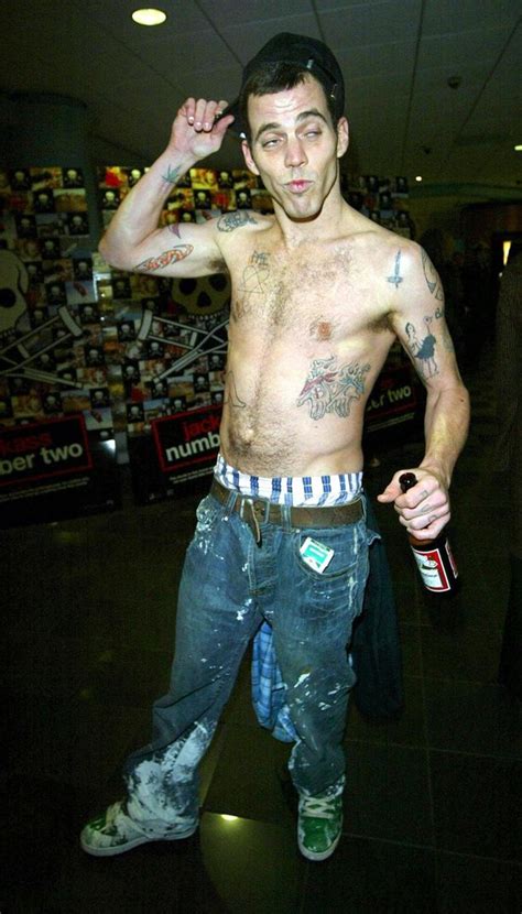 Jackass Steve O S Disturbing Baby Tattoo That Went So Over The Line He Had To Cover It Daily