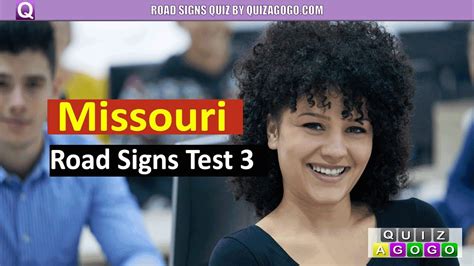 Missouri Dmv Test Road Sign Questions No 3 Youtube