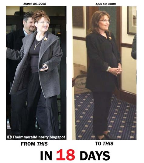 The Immoral Minority Sarah Palin And The Fastest Growing Baby Bump In
