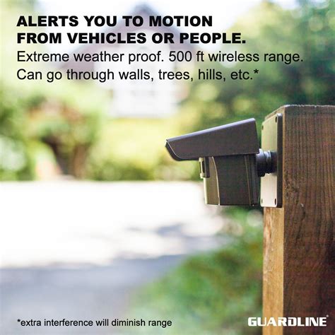 Unlike indoor security cameras, outdoor cameras are a little bit tasking when it comes to choosing the best. Amazon.com: Guardline Wireless Driveway Alarm- Top Rated Outdoor Weatherproof Motion Sensor & De ...