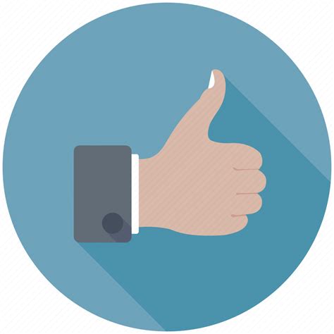 Hand Gesture Like Ok Thumbs Up Well Done Icon Download On Iconfinder