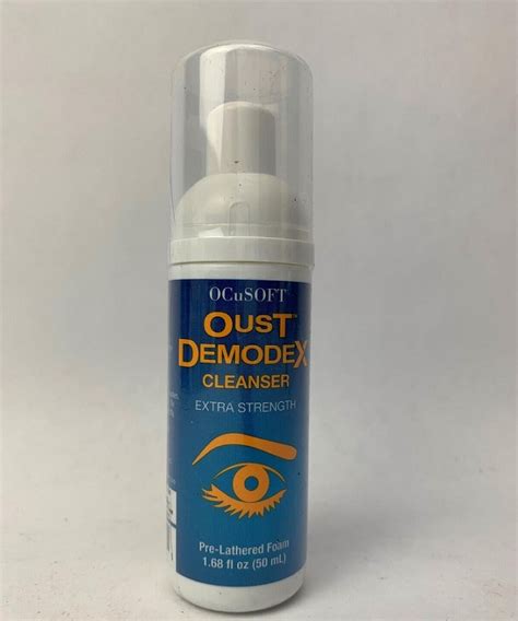 Ocusoft Oust Demodex Eye Cleanser 50ml Gea Pharmacy