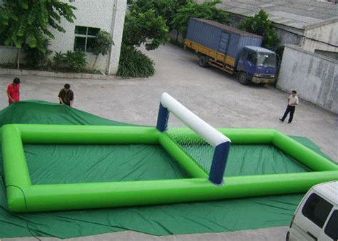 Inflatable sets include an inflatable base with poles from which a net is suspended. Portable Inflatable Water Toys , Giant Inflatable ...