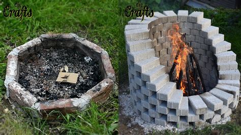 Diy Fire Pit In Your Backyard Youtube