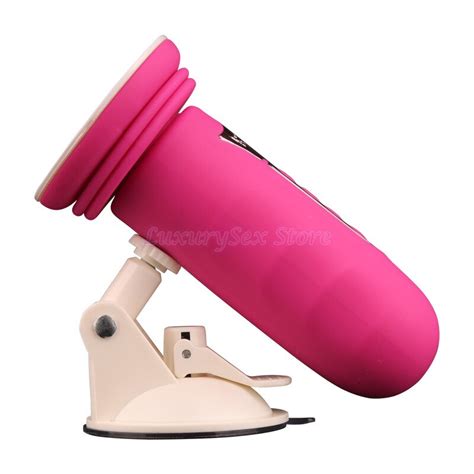 Rotating And Telescopic Dildo Vibrator Automatic Sex Machine For Women
