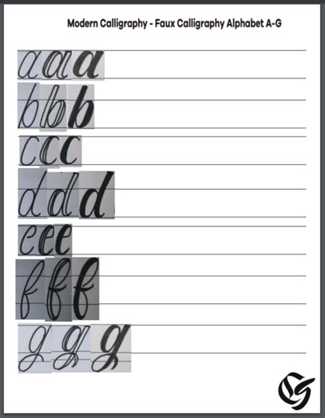 Alphabet flash cards free printable. Pin on Caligraphy for beginners