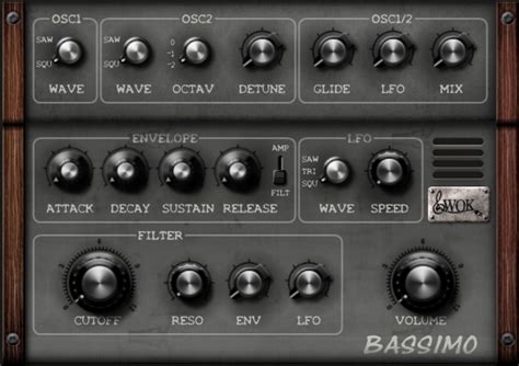 Vst plugins viper a modern virtual analog beast! BASSIMO bass synth VST plugin by WOK