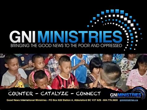 Good News International Ministries Friends Of The Great Commission