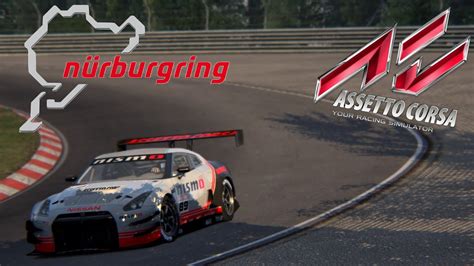 Assetto Corsa Hot Lap On The Nordschleife Nissan GT R GT YouTube
