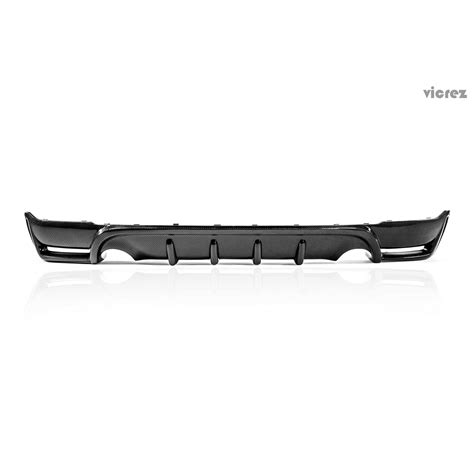 European car & luxury high performance sport vehicle custom body kits. Vicrez VZ5 Carbon Fiber Rear Diffuser vz100426 | BMW 2 Series F22 F23 M sport 2014-2019