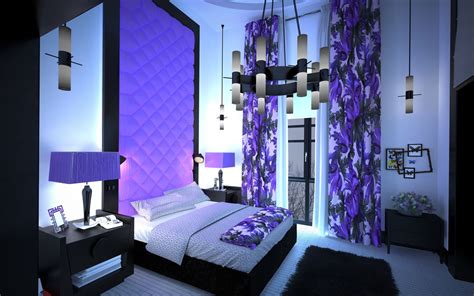 55 Purple Interior Design Ideas Purple Room Photos Master Bedroom