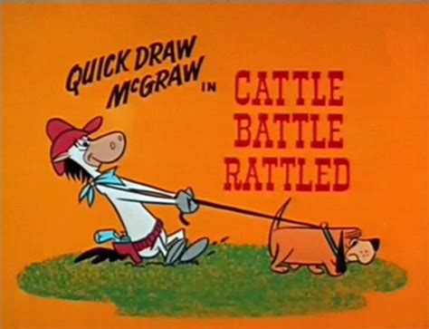 This guide is a good starting point for budding artists seeking instruction on drawing a. Yowp: Quick Draw McGraw — Cattle Battle Rattled