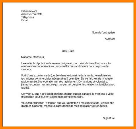 Exemple Lettre De Motivation Candidature Spontanée Agence D'interim