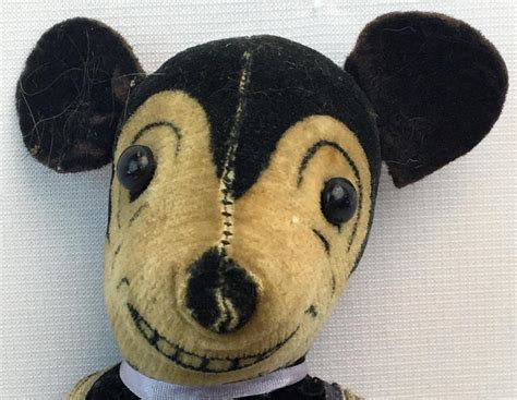 Lot Rare Vintage 1930s Mickey Mouse Doll By Deans Rag Book Co 8 Tall