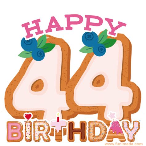 Happy 44th Birthday Animated S