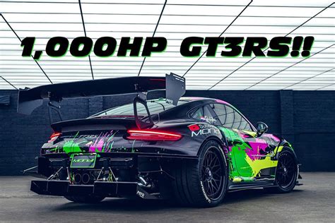 This Is The Worlds First 1000hp Twin Turbo Porsche Gt3rs
