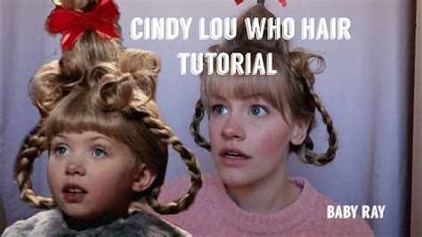 Cindy Lou Who Hair Tutorial The Best One Obviously Youtube