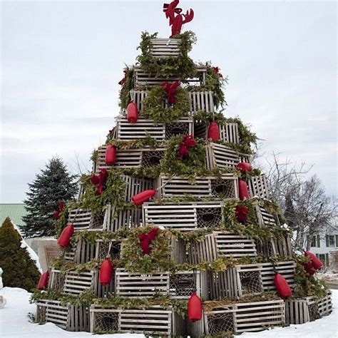 A New England Christmas Tree On Nantucket Christmas In England